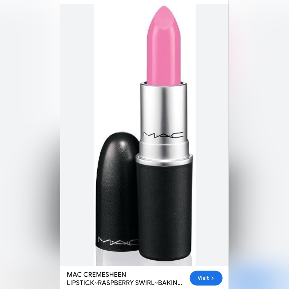 Rare-MAC Cremesheen Raspberry Swirl lipstick
